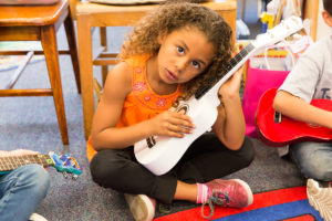 guitar with girl